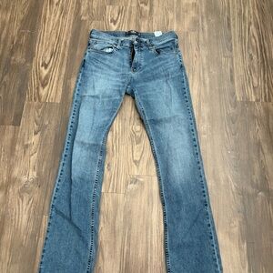 Hollister Men's Blue Bootcut Jeans